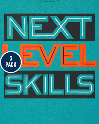 Boys Video Game Graphic Tee 3-Pack