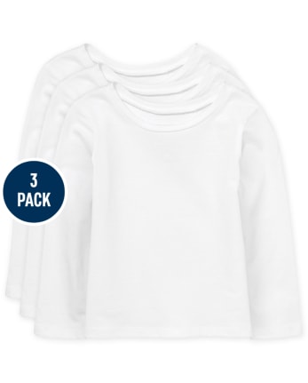 Baby And Toddler Girls Tee Shirt 3-Pack