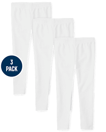 Girls Leggings 3-Pack