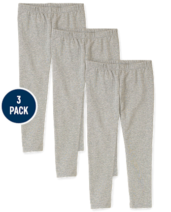 Girls Leggings 3-Pack