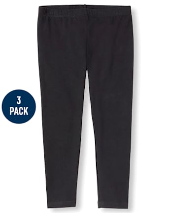 Girls Leggings 3-Pack