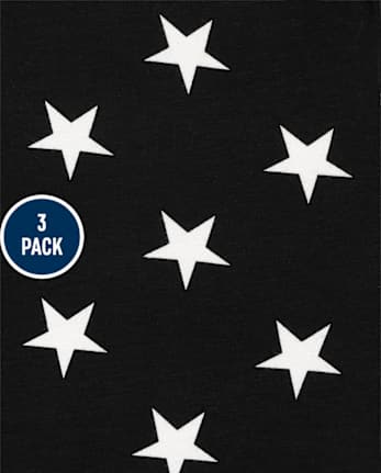 Girls Print Leggings 3-Pack