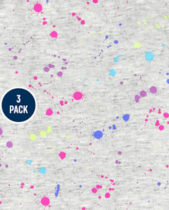 Girls Tie Dye Leggings 3-Pack