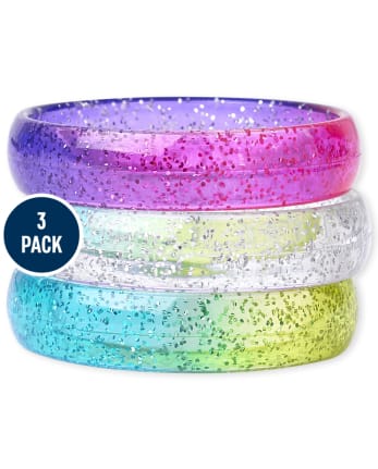Girls Glitter Bracelet 3-Pack
