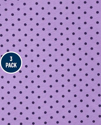 Girls Floral Dot Top 3-Pack