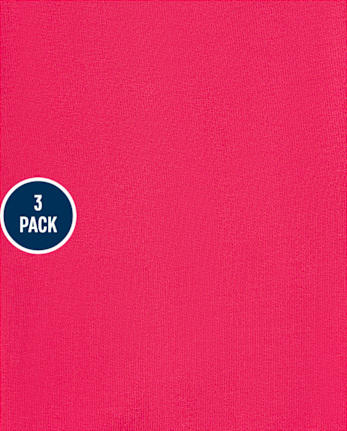 Paquete de 3 leggings capri estampados para niñas pequeñas