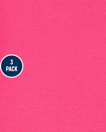 Paquete de 3 leggings estampados para niñas