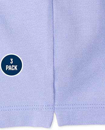 Pack de 3 pantalones cortos Cartwheel para niñas pequeñas