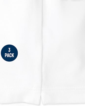 Pack de 3 pantalones cortos Cartwheel para niñas pequeñas