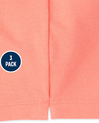 Toddler Girls Cartwheel Shorts 3-Pack