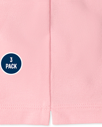 Toddler Girls Cartwheel Shorts 3-Pack