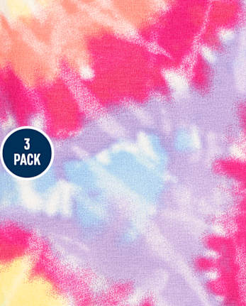 Girls Print Capri Leggings 3-Pack