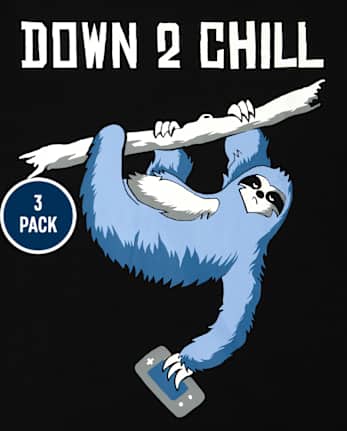 Boys Humor Graphic Tee 3-Pack