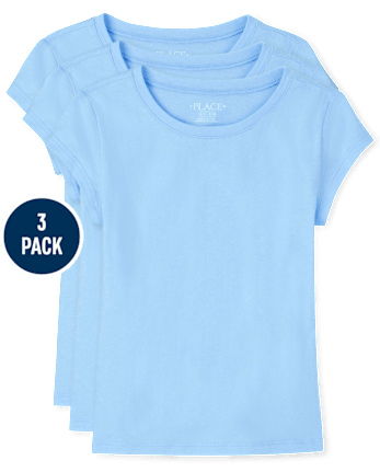 Girls Tee Shirt 3-Pack
