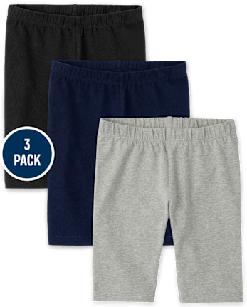 Pack de 3 shorts de ciclista Mix and Match para niñas