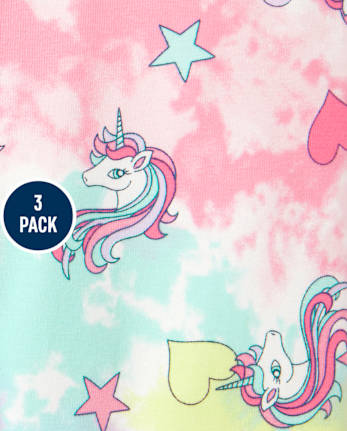 Toddler Girls Print Capri Leggings 3-Pack