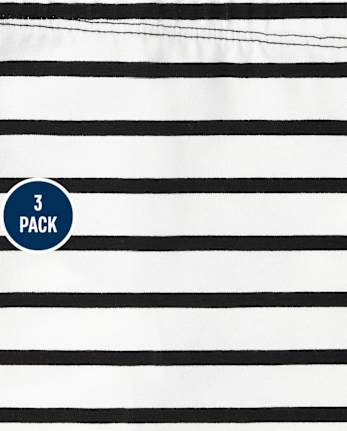 Toddler Girls Print Capri Leggings 3-Pack