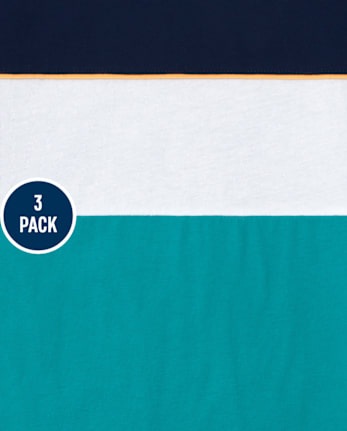 Boys Colorblock Top 3-Pack