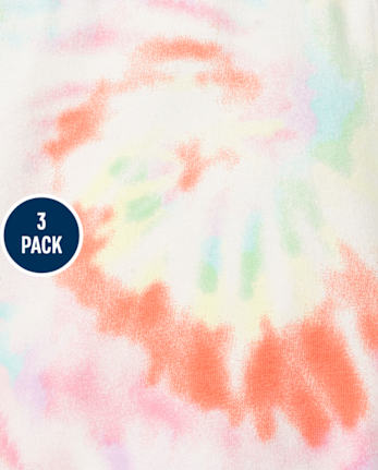 Girls Print Cartwheel Shorts 3-Pack