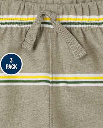 Baby Boys Camo Shorts 3-Pack