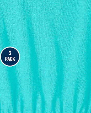 Girls Print Romper 3-Pack