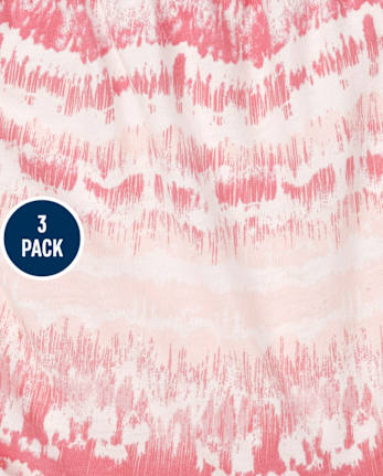 Girls Leopard Romper 3-Pack