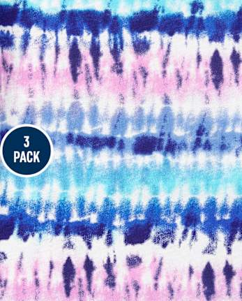 Girls Print High Low Top 3-Pack