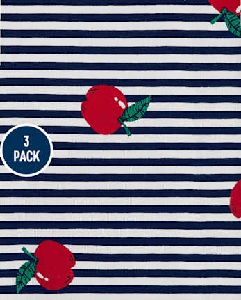 Toddler Girls Print Leggings 3-Pack