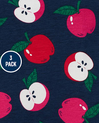 Toddler Girls Print Leggings 3-Pack