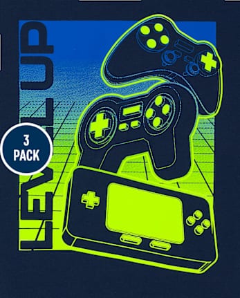 Boys Gamer Top 3-Pack