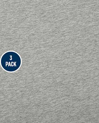 Lot de 3 paires Heart High Low Top pour fille