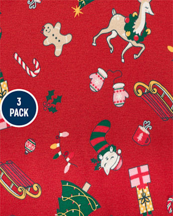 Lot de 3 robes patineuses des fêtes pour filles