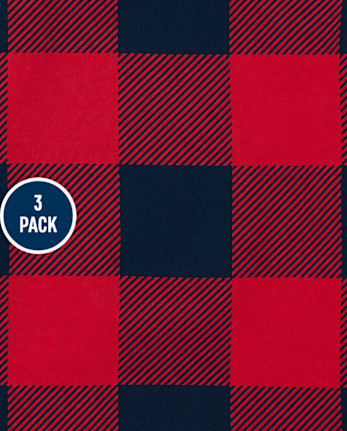 Paquete de 3 tops de manzana para niños pequeños