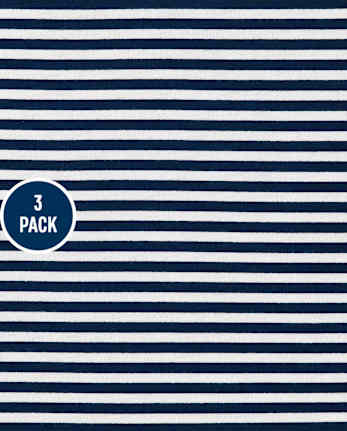 Paquete de 3 tops de manzana para niños pequeños