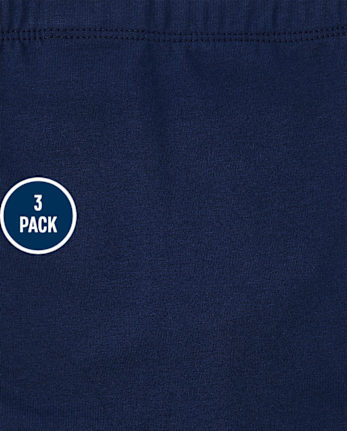 Pack de 3 calzas de leopardo para niñas