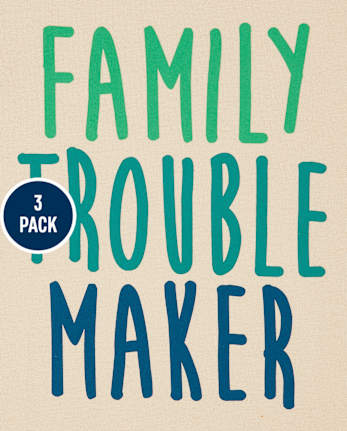 Baby And Toddler Boys Sassy Graphic Tee 3-Pack