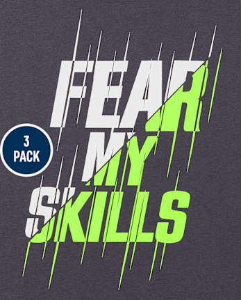 Boys Sports Graphic Tee 3-Pack