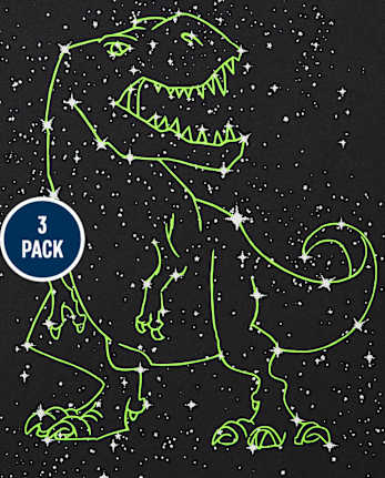 Boys Animal Graphic Tee 3-Pack