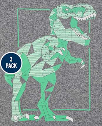 Boys Animal Graphic Tee 3-Pack