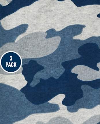 Baby Boys Camo Pants 3-Pack