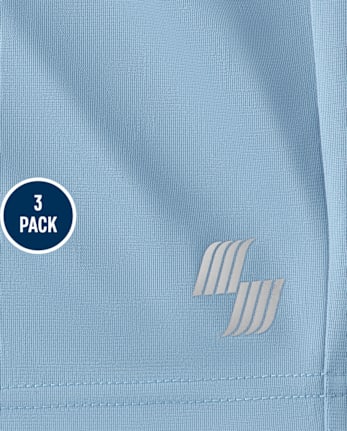 Baby And Toddler Boys Basketball Shorts 3-Pack