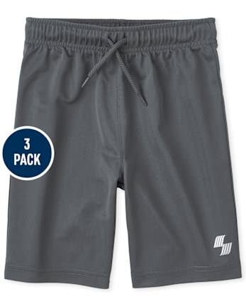 Boys Basketball Shorts 3-Pack