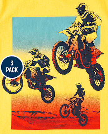 Boys Vehicle Graphic Tee 3-Pack