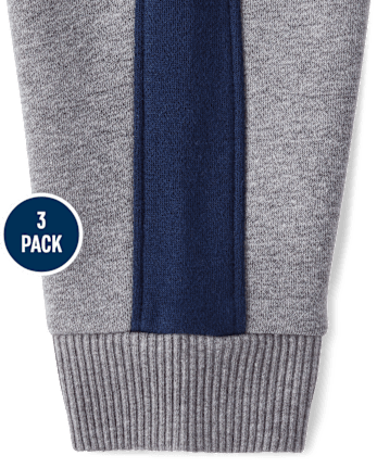 Baby And Toddler Boys Dino Fleece Jogger Pants 3-Pack