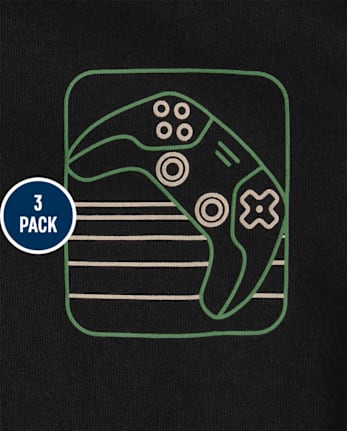 Boys Camo Top 3-Pack