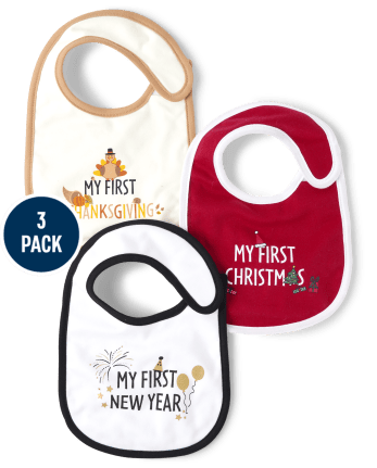 My first best sale holiday bib set