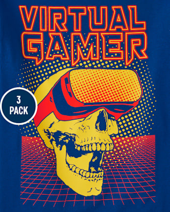 Boys Gamer Graphic Tee 3-Pack