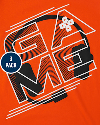 Boys Gamer Graphic Tee 3-Pack