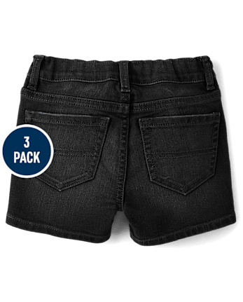Baby And Toddler Boys Denim Shorts 3-Pack