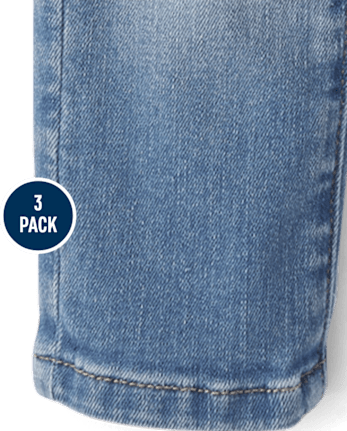 Niños pequeños Niña Skinny Jeans 3-Pack